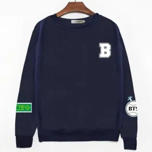 BTS Fleeced Sweatshirt