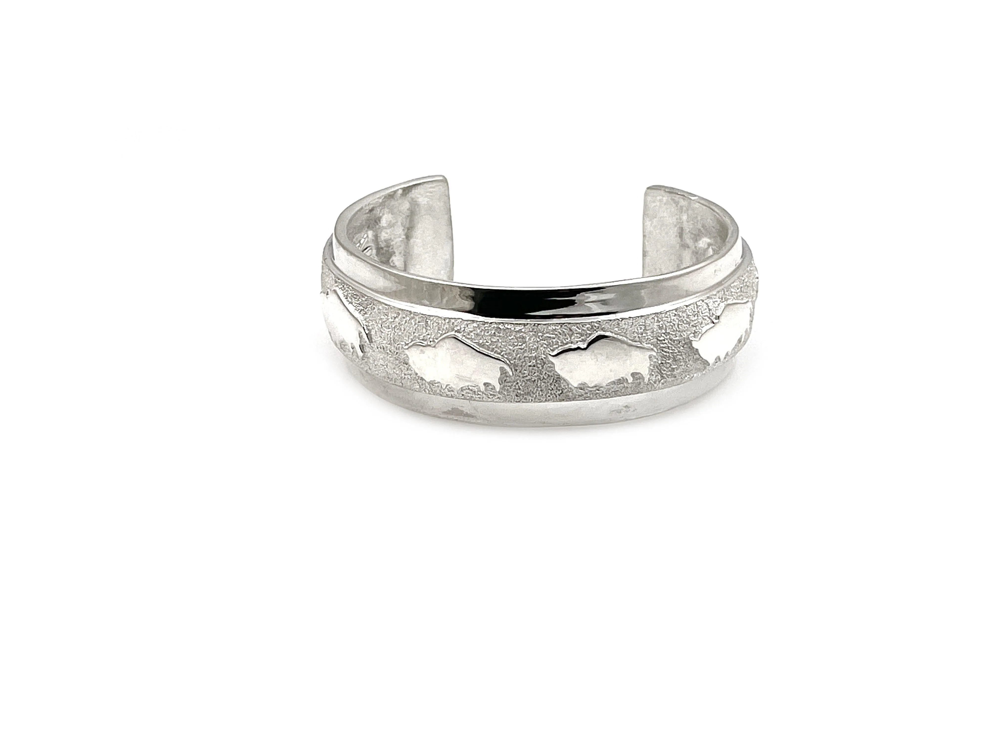 Buffalo / Teepee Cuff Bracelet