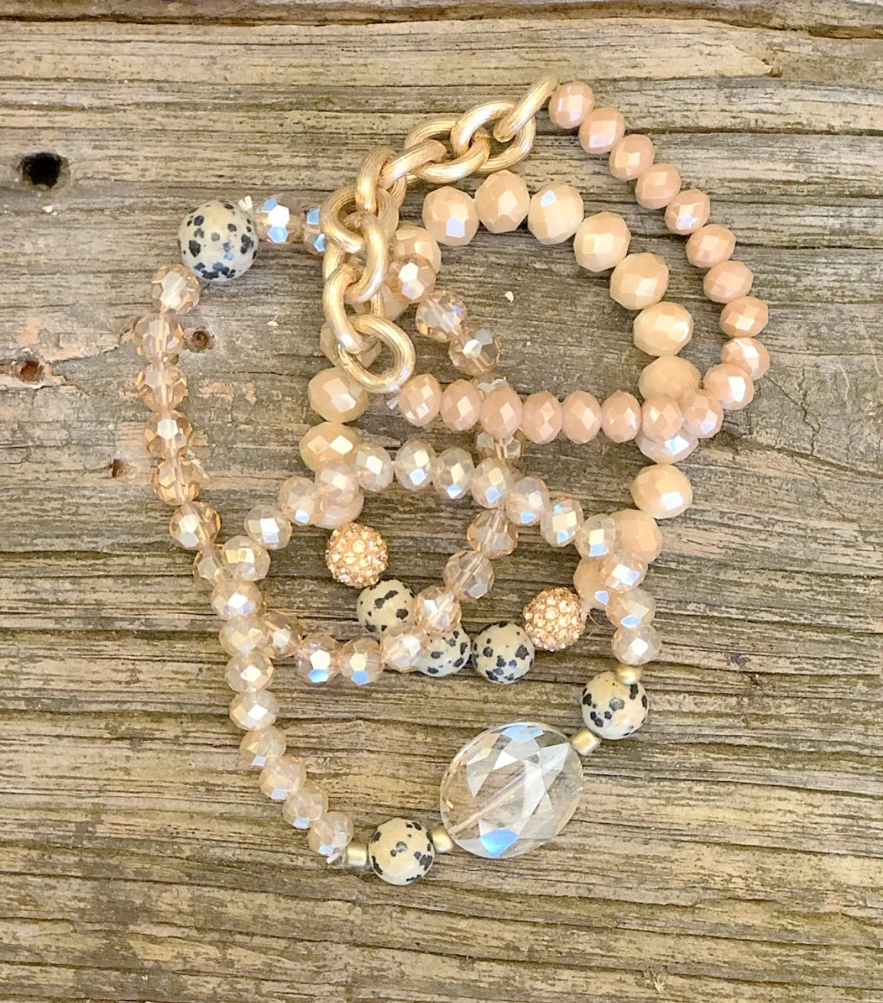 Butterscotch Bracelet Stack