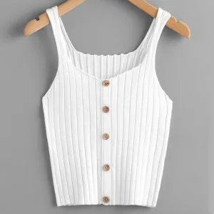Button Up Knitted Camisole