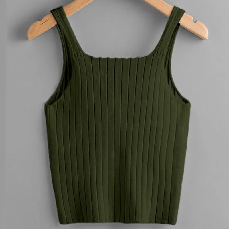 Button Up Knitted Camisole