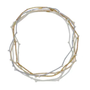 Cali Chokers - Set 6 - Pearl