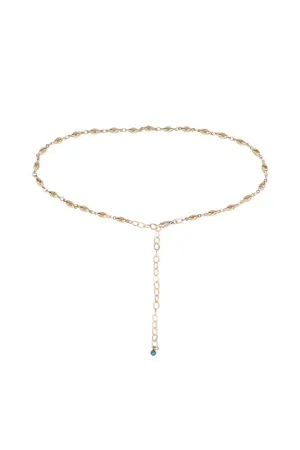 California Chain Choker in Gold