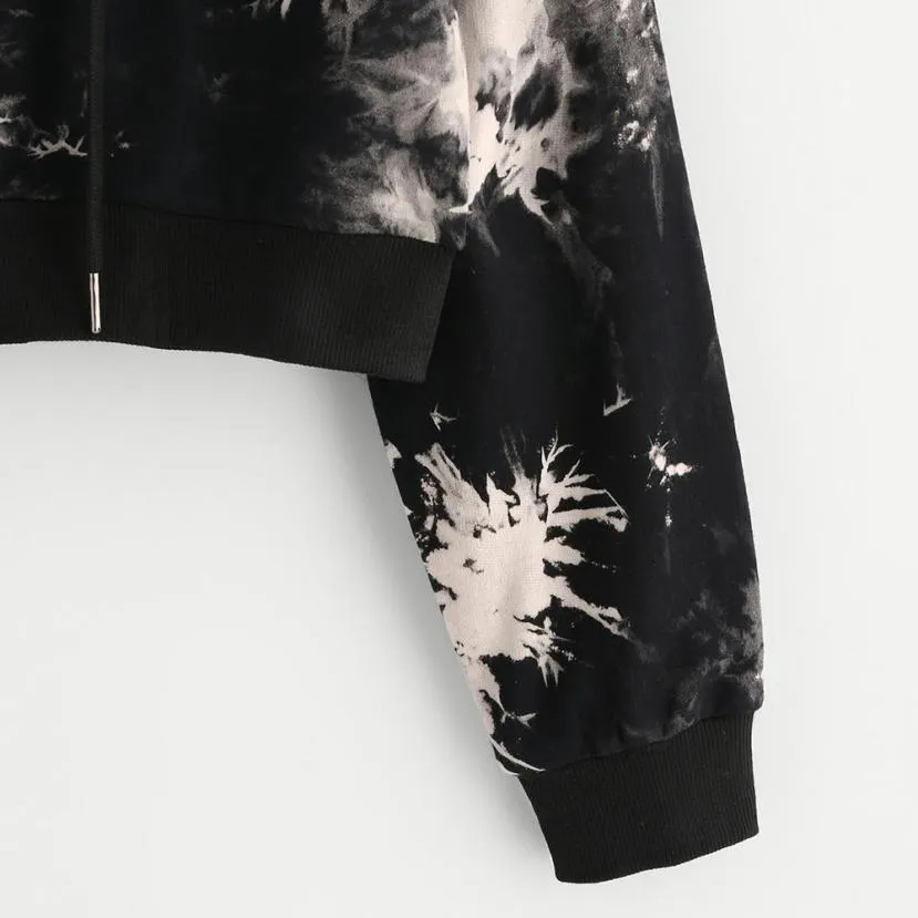 Camouflage Crop Hoodie
