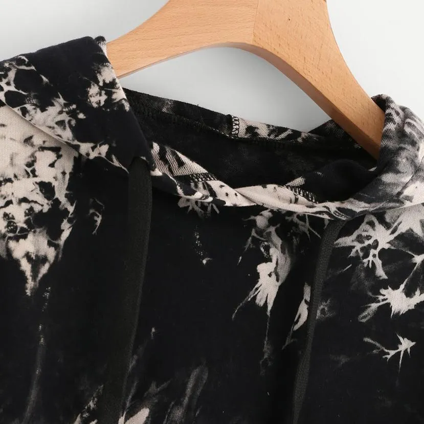 Camouflage Crop Hoodie