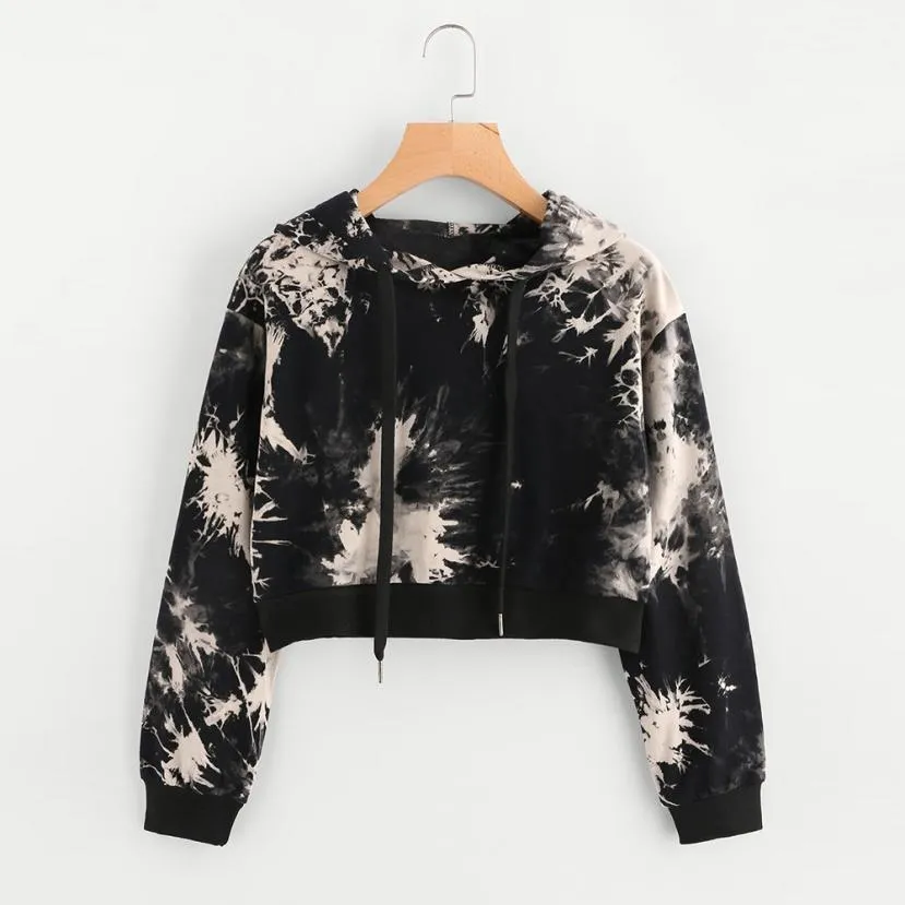 Camouflage Crop Hoodie