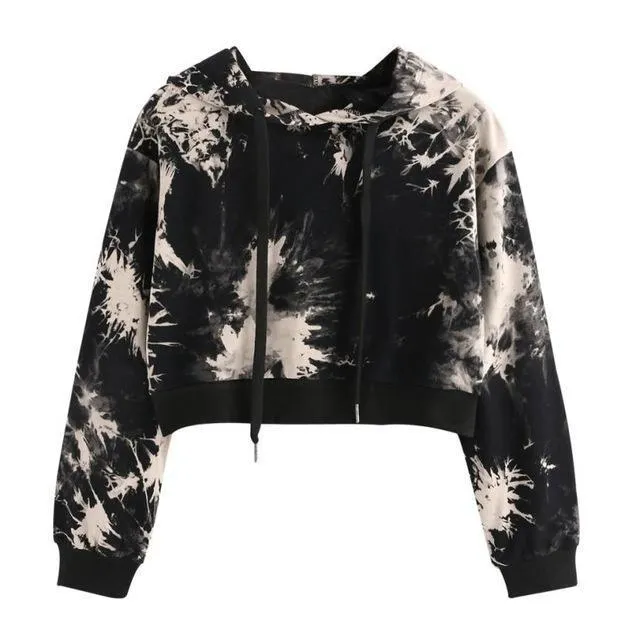 Camouflage Crop Hoodie