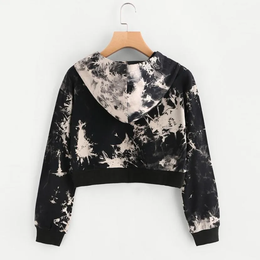 Camouflage Crop Hoodie