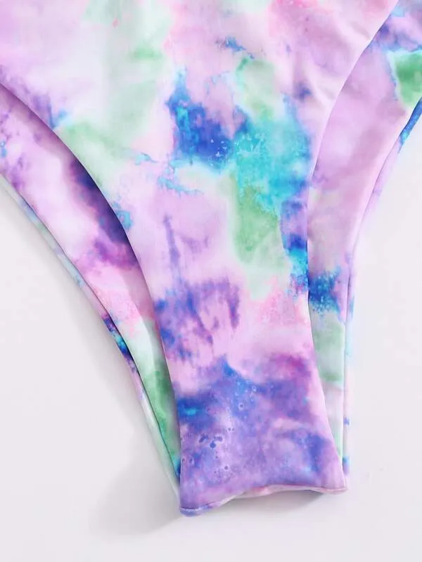 Candy Tie Dye Underwire Bikini