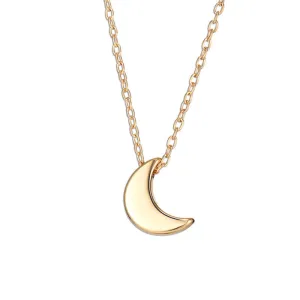 Carissa Boho Moon Choker Pendant Necklace