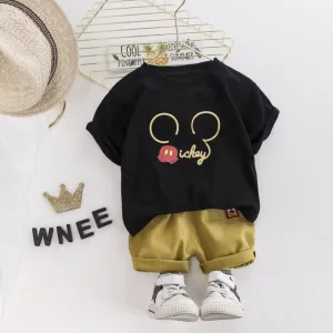 Cartoon Printed Clothing Set
