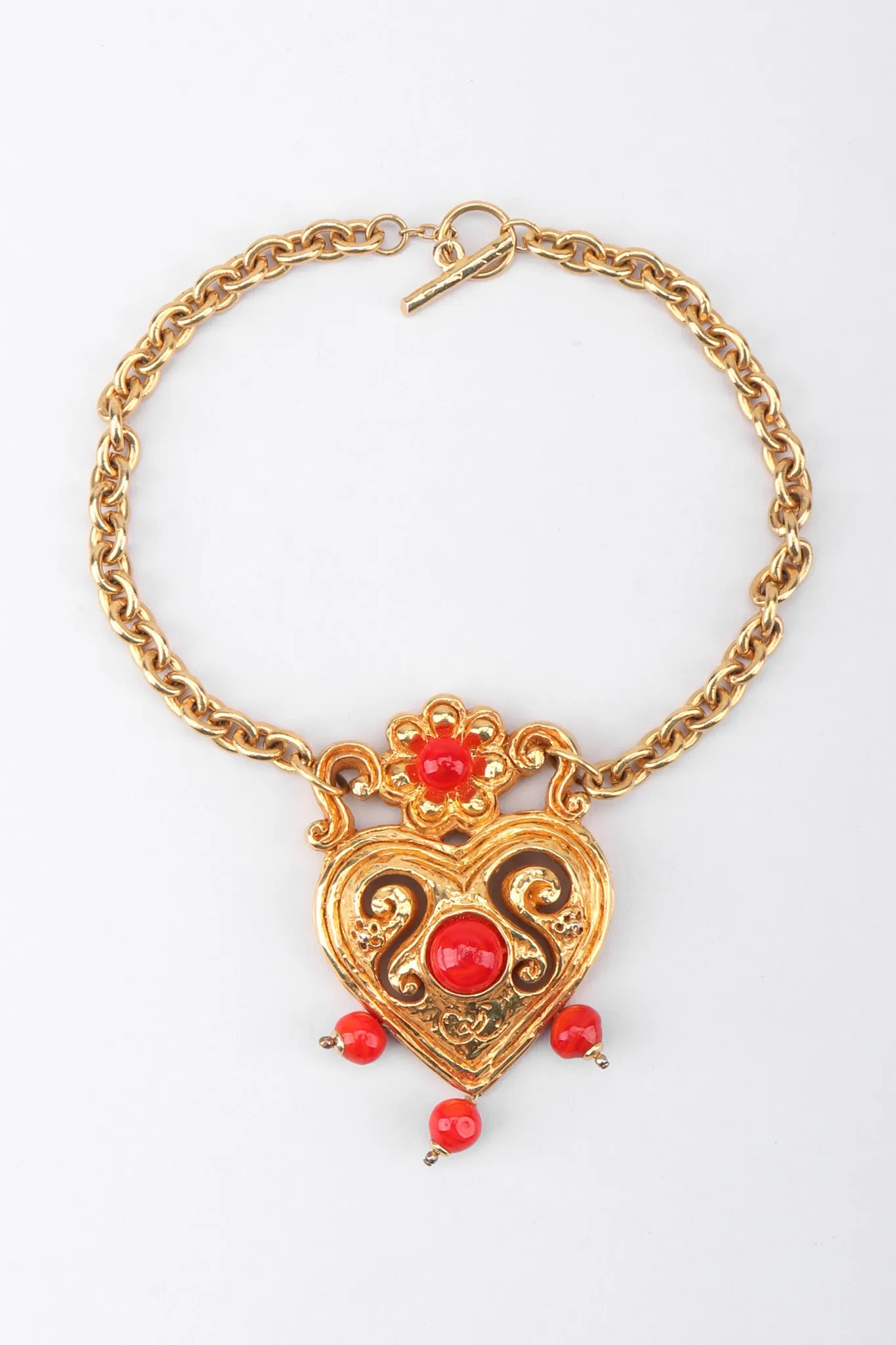 Carved Heart Necklace