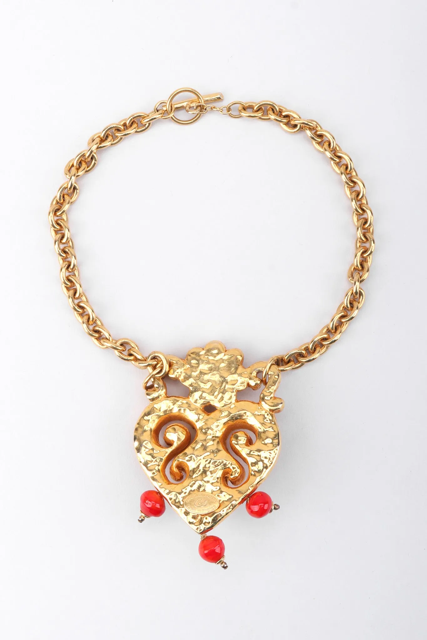 Carved Heart Necklace