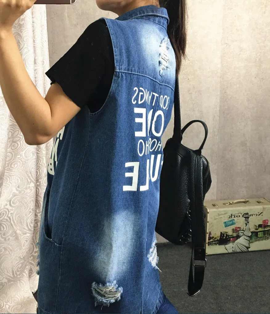 Casual Denim Jacket Women Jeans Coat