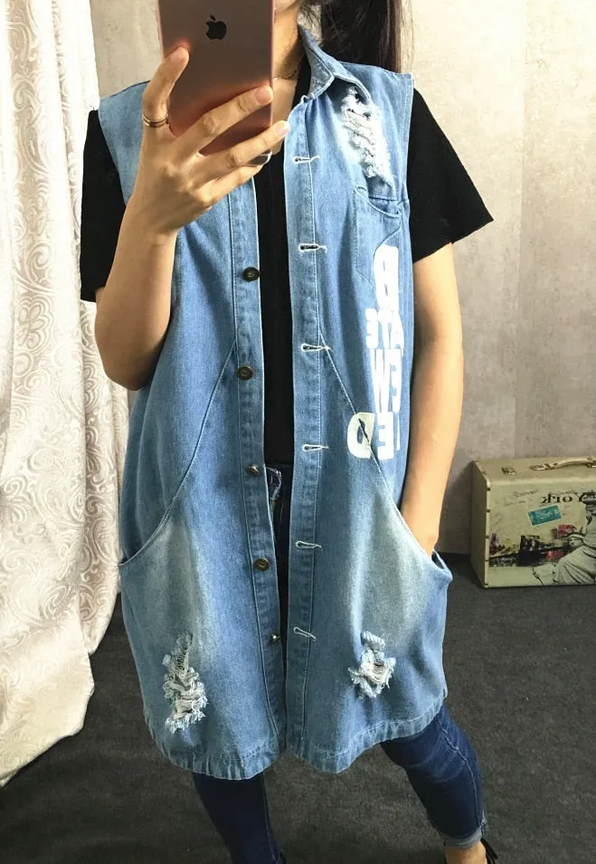 Casual Denim Jacket Women Jeans Coat