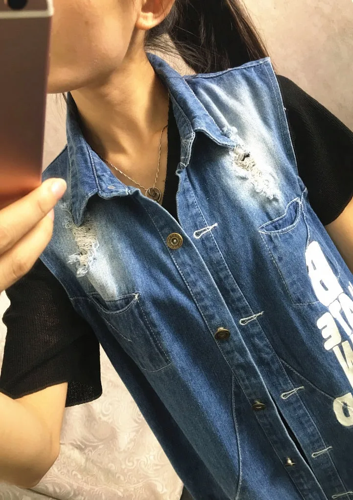 Casual Denim Jacket Women Jeans Coat