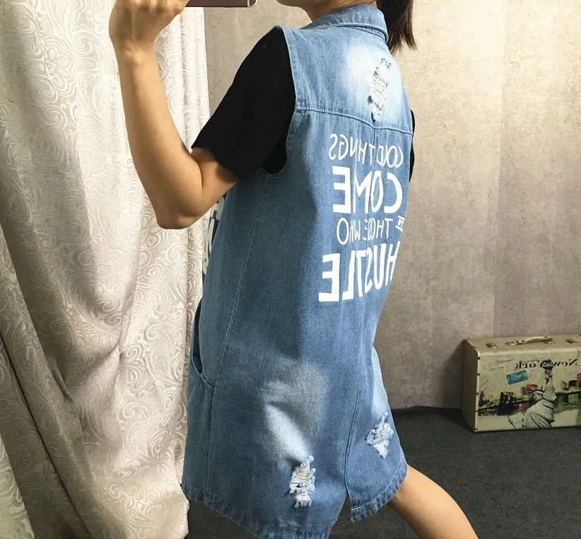 Casual Denim Jacket Women Jeans Coat
