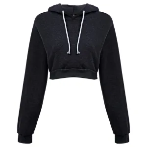 Casual Hooded Pure Color Hoodie for Women 2543