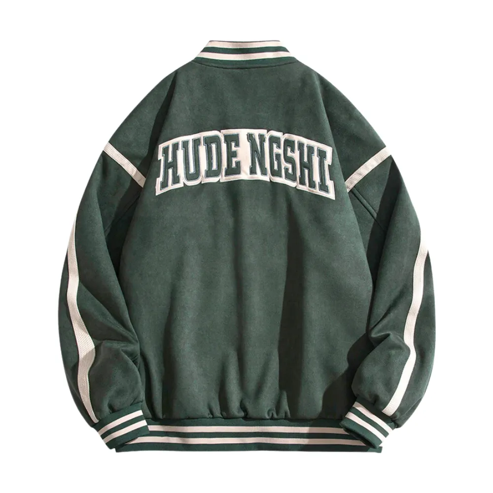 Casual Line Suede Jacket