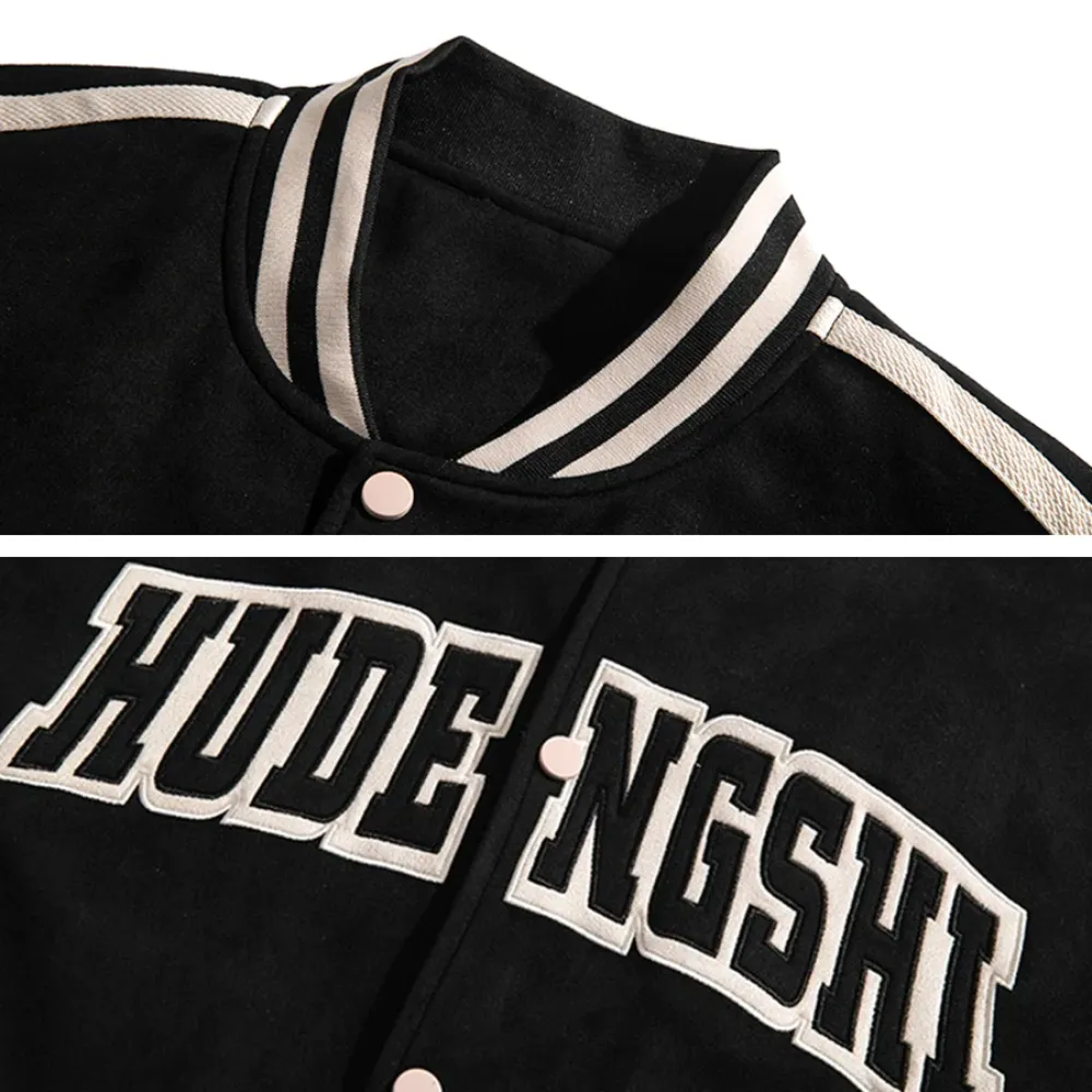 Casual Line Suede Jacket