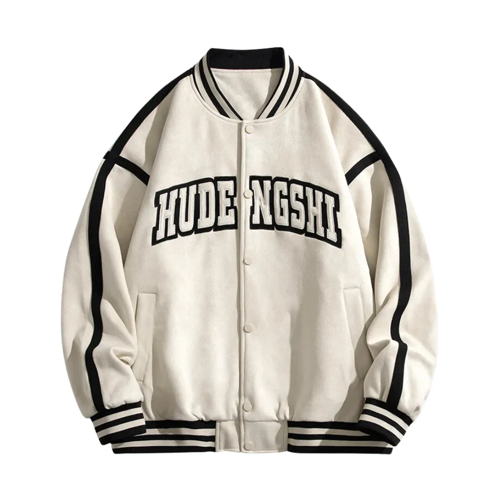 Casual Line Suede Jacket