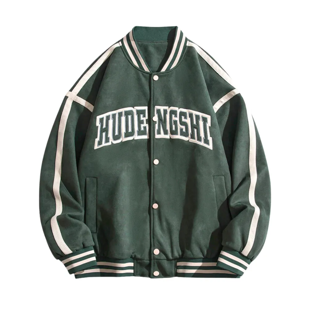 Casual Line Suede Jacket