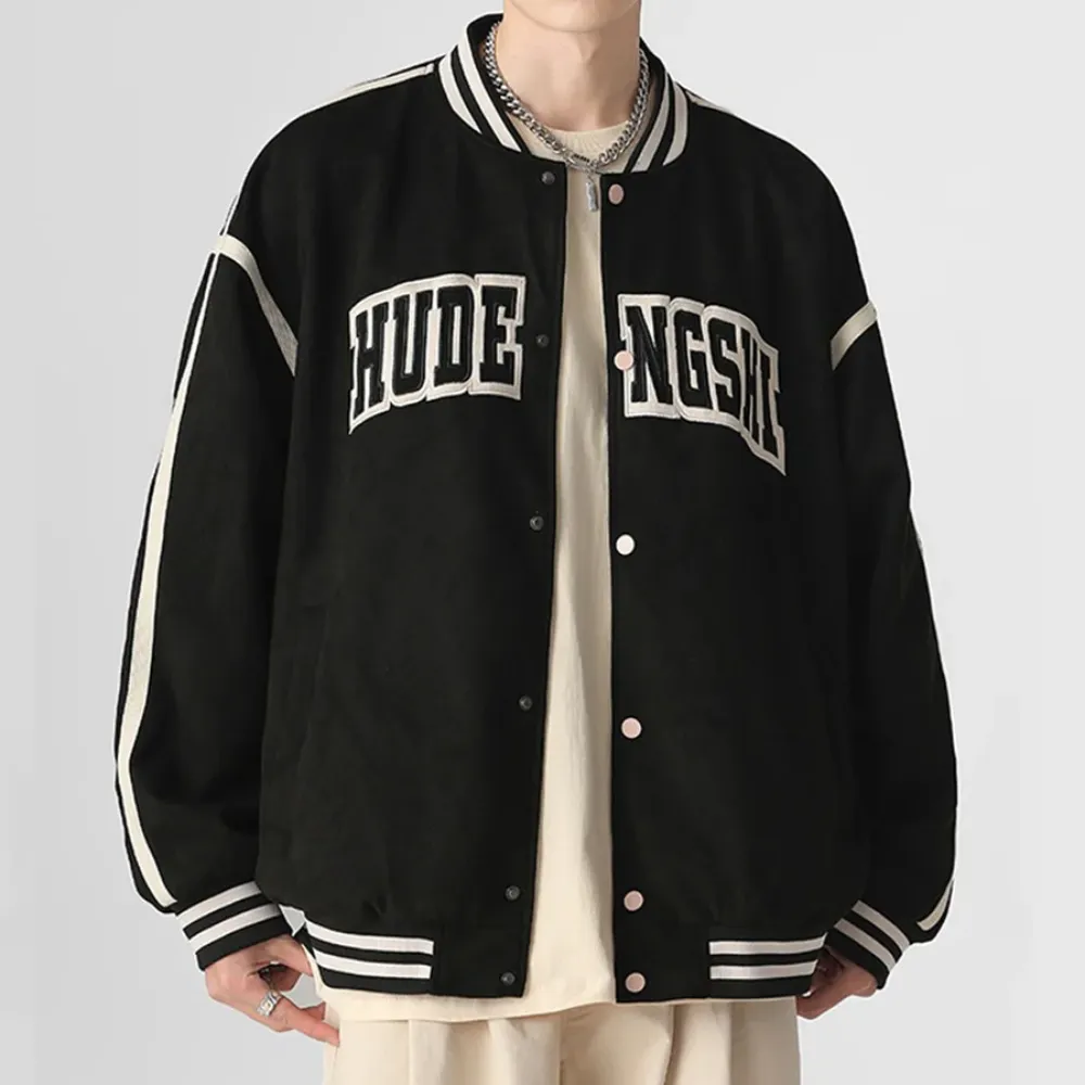 Casual Line Suede Jacket