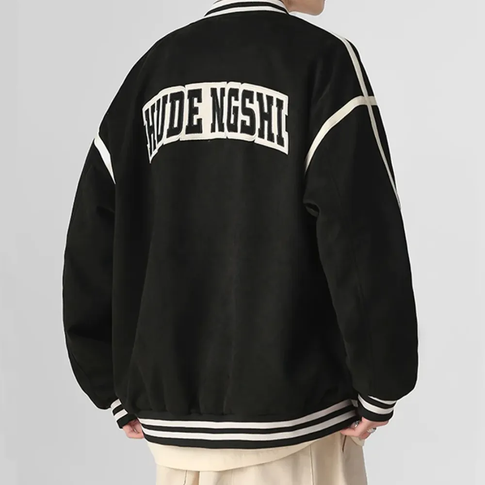 Casual Line Suede Jacket