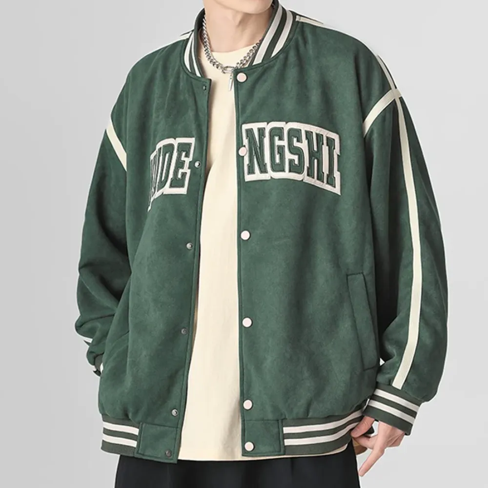 Casual Line Suede Jacket