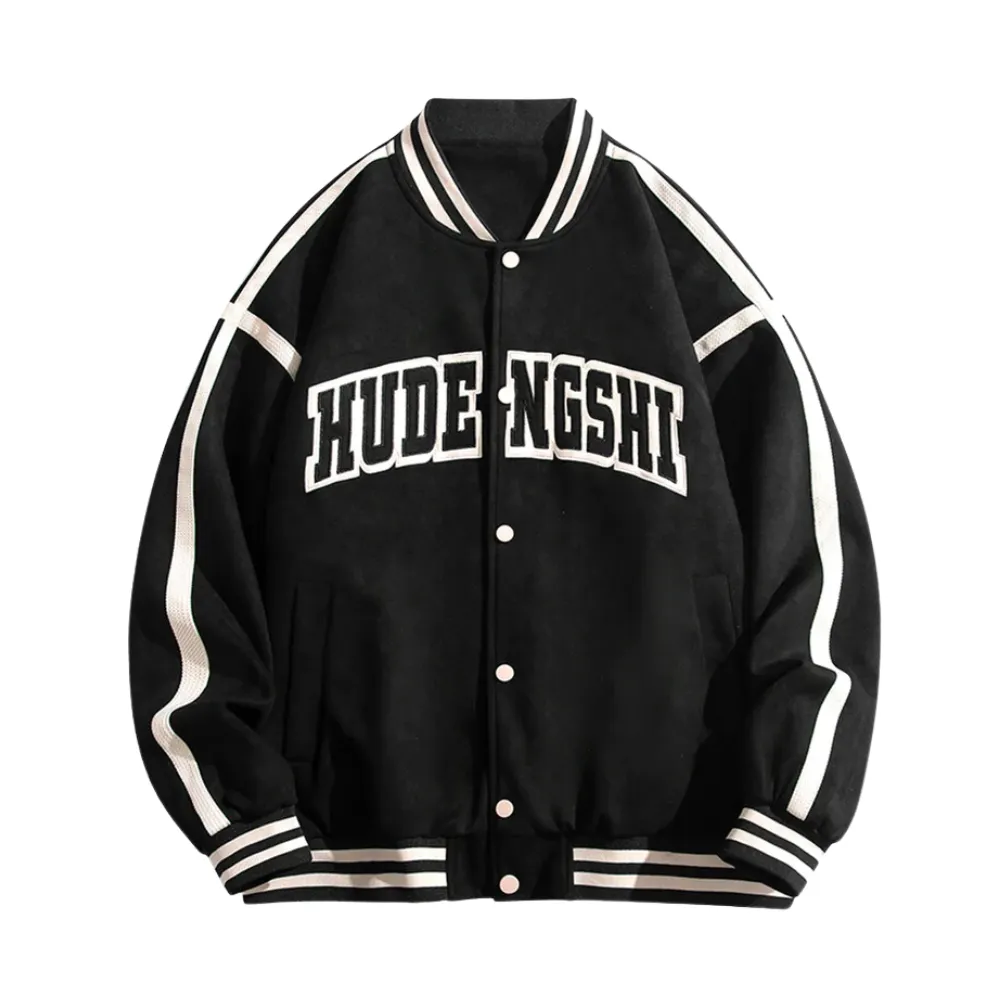 Casual Line Suede Jacket
