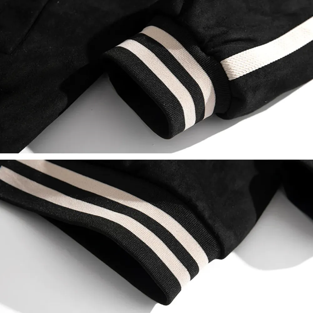 Casual Line Suede Jacket
