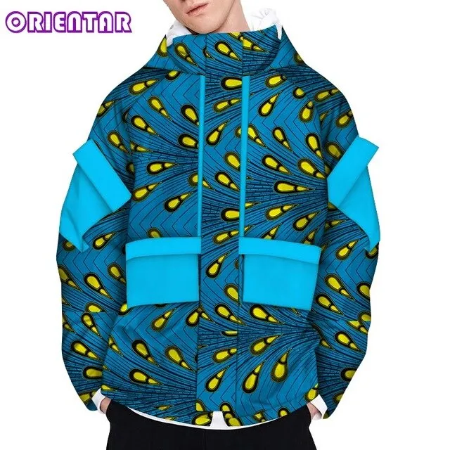 Casual Men's African Long Sleeve Coat