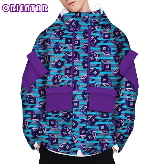 Casual Men's African Long Sleeve Coat