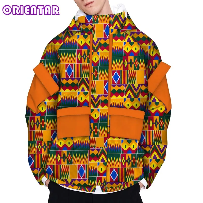 Casual Men's African Long Sleeve Coat