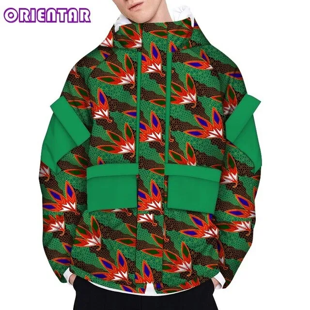 Casual Men's African Long Sleeve Coat