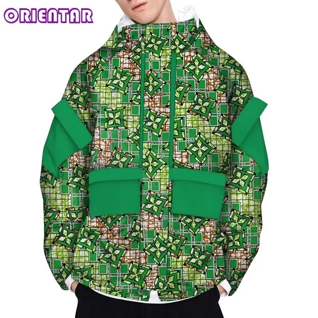 Casual Men's African Long Sleeve Coat