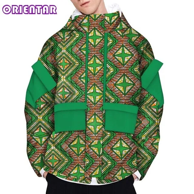 Casual Men's African Long Sleeve Coat