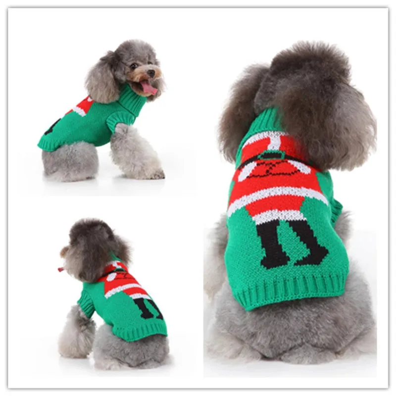 Casual Polyester Christmas Elk Pet Clothing