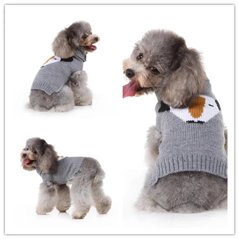 Casual Polyester Christmas Elk Pet Clothing