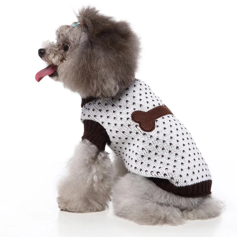 Casual Polyester Christmas Elk Pet Clothing
