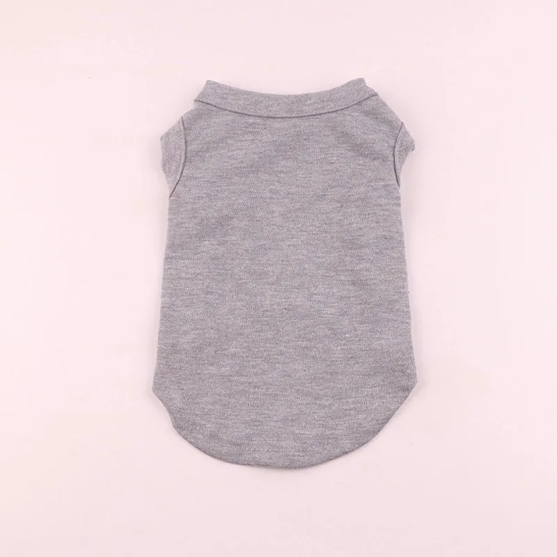 Casual Polyester Solid Color Pet Clothing