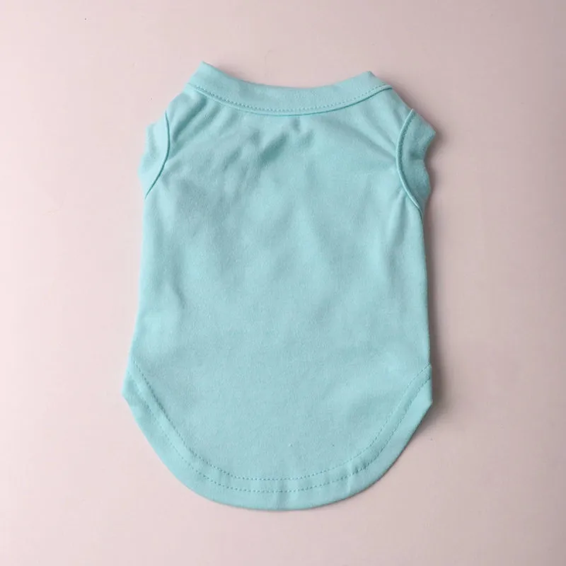 Casual Polyester Solid Color Pet Clothing