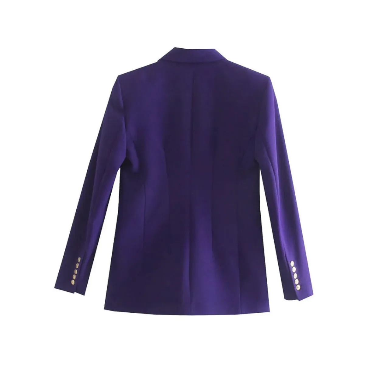 Casual Purple Blazer
