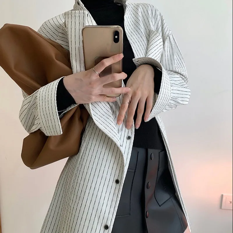 Casual Striped Blouse For Women