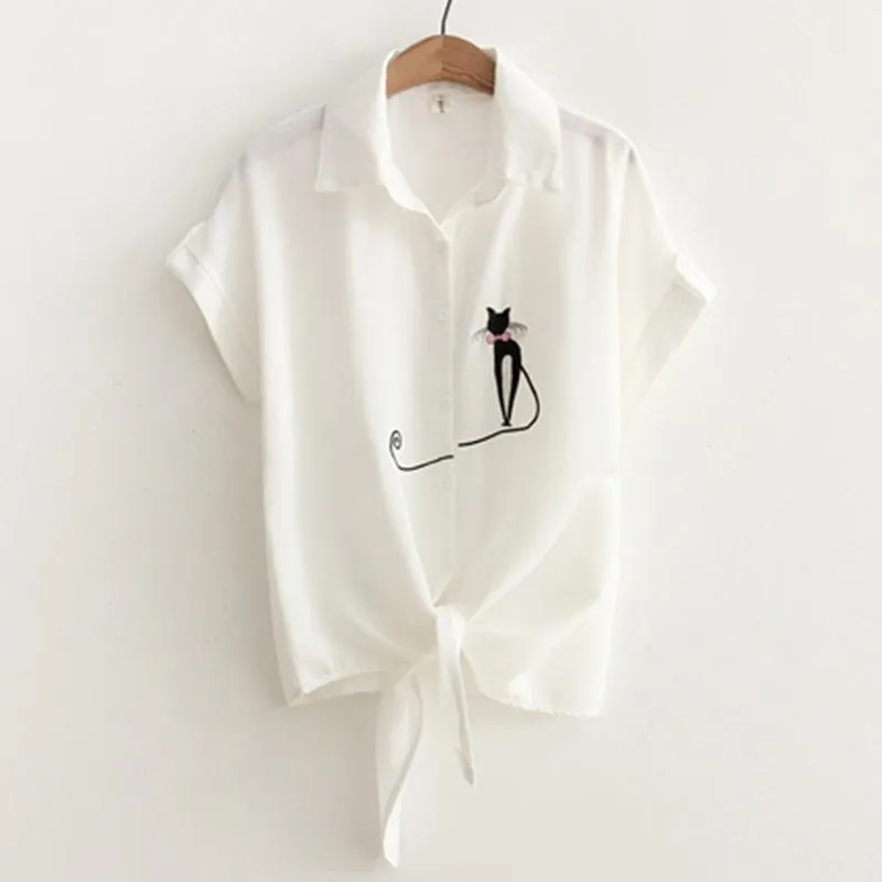 CAT Bow Tie T-Shirt