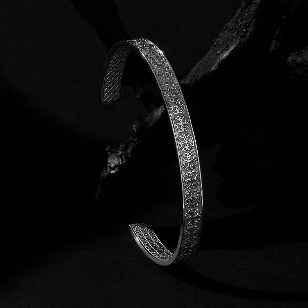 Celtic Cuff in Silver
