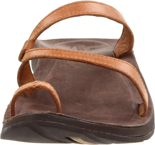 Chaco Womens Indigen Ecotread Leather Flip Flops SIZE 6