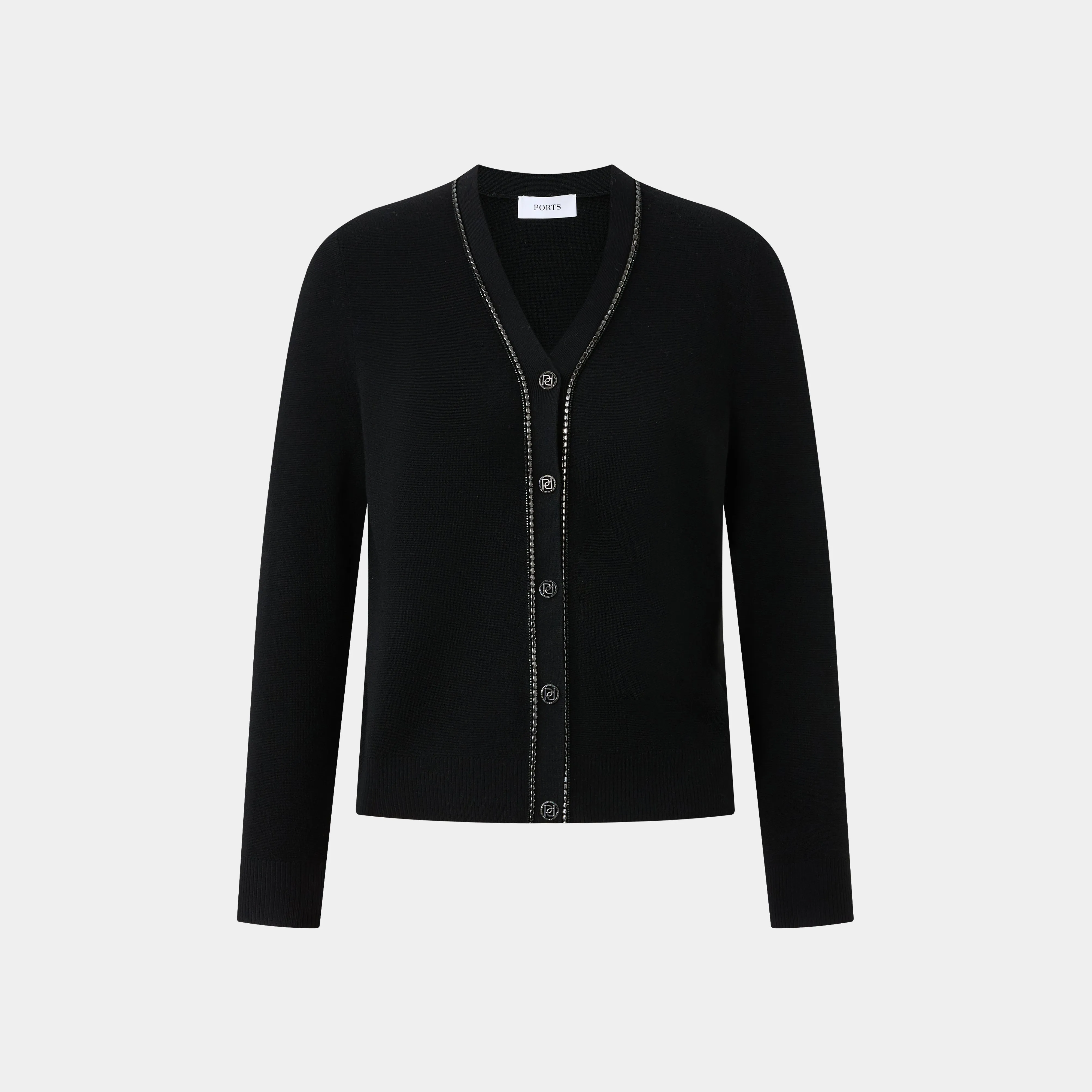CHAIN DECORATIVE CARDIGAN