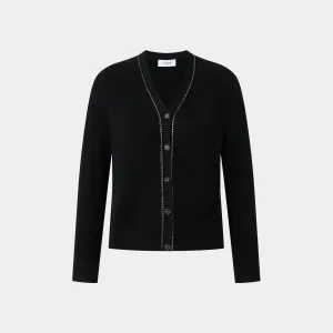CHAIN DECORATIVE CARDIGAN