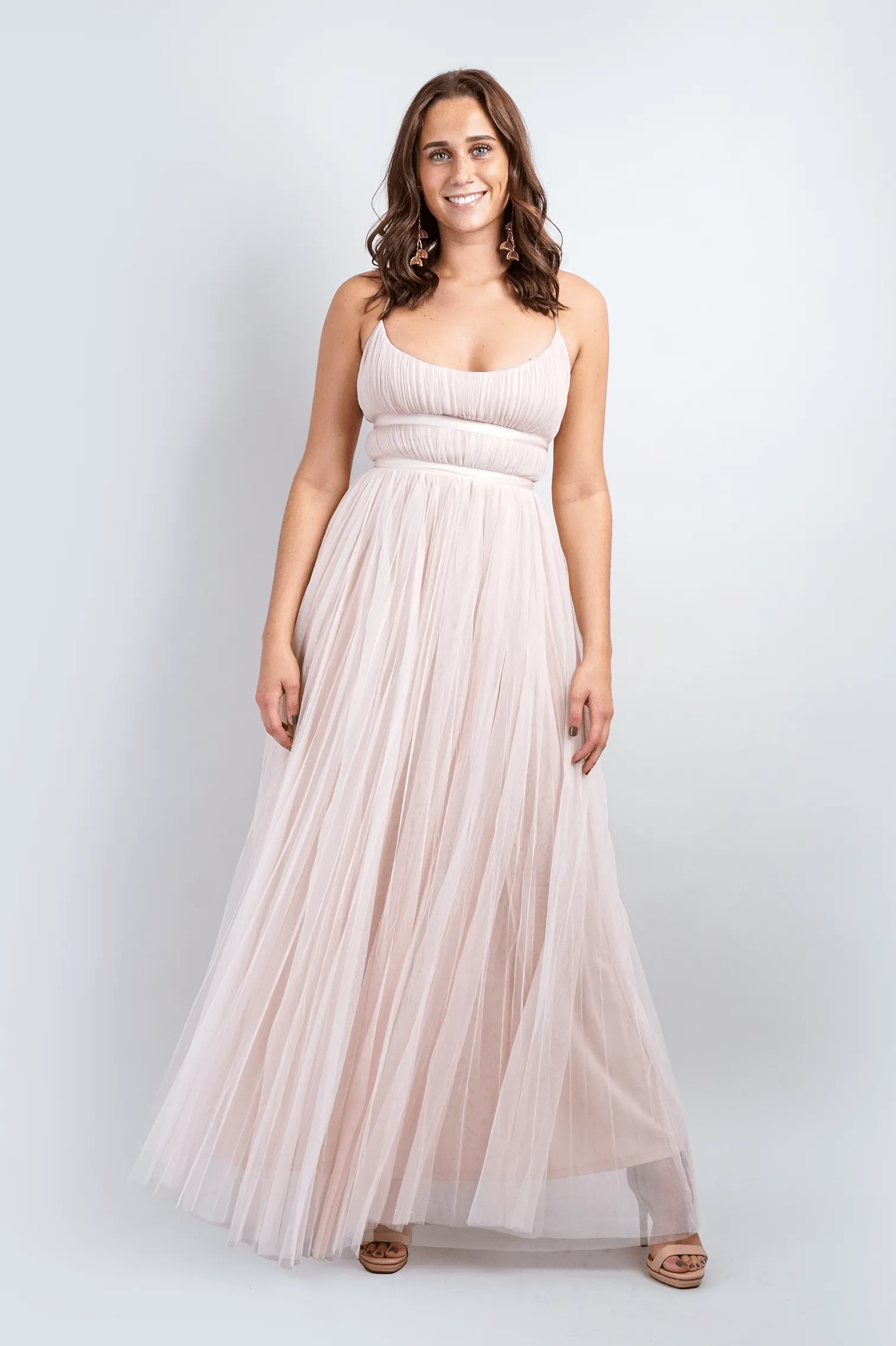 Champagne Ballerina Tulle Gown